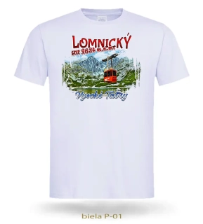 Trička pánske LOMNICKÝ ŠTÍT Vysoké Tatry